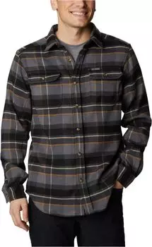Рубашка Columbia Deschutes RiverHeavyweight Flannel, цвет City Grey Large Multi Check