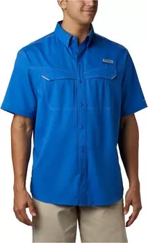 Рубашка Columbia Low Drag Offshore S/S Shirt, цвет Vivid Blue