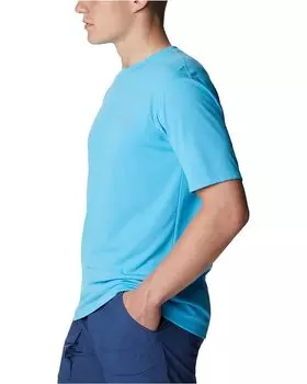 Рубашка Columbia PFG ZERO Rules S/S Shirt, цвет Riptide