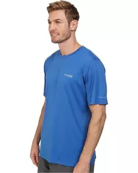Рубашка Columbia PFG ZERO Rules S/S Shirt, цвет Vivid Blue
