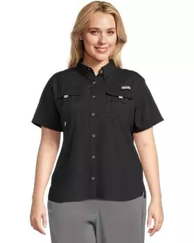 Рубашка Columbia Plus Size Bahama II Short, черный