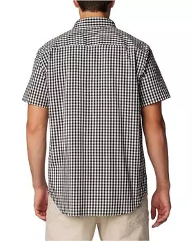 Рубашка Columbia Rapid Rivers II Short Sleeve Shirt, цвет Black Gingham 1