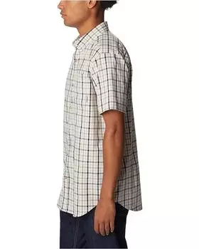 Рубашка Columbia Rapid Rivers II Short Sleeve Shirt, цвет Ancient Fossil Multi Gingham