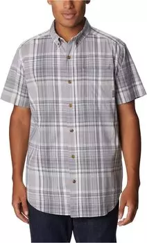 Рубашка Columbia Rapid RiversII Short Sleeve Shirt, цвет Columbia Grey Plaid