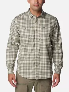 Рубашка Columbia Silver Ridge, зеленый