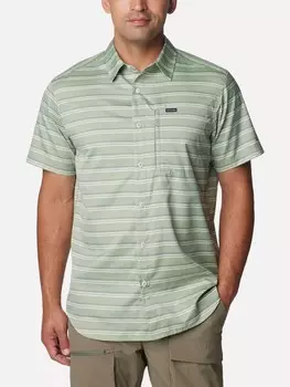 Рубашка Columbia Silver Ridge, зеленый