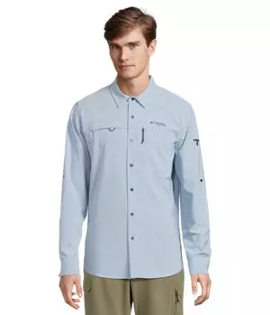 Рубашка Columbia Summit Valley Long, цвет Ripple Blue