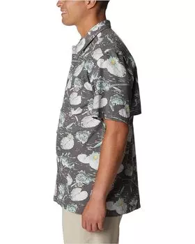 Рубашка Columbia Trollers Best S/S Shirt, цвет City Grey Bassman