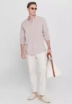 Рубашка Comfort Fit AC&CO / ALTINYILDIZ CLASSICS, верблюжья