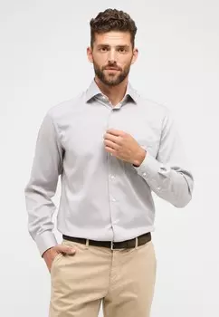 Рубашка COMFORT FIT Eterna, серо-коричневый