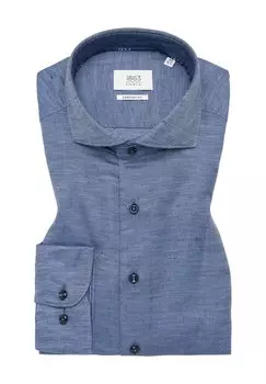 Рубашка Comfort Fit Eterna, синий