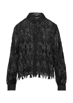 Рубашка COMMA Blouse, черный