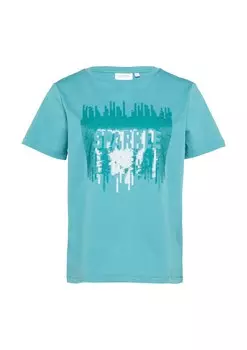 Рубашка comma casual identity, небесно-синий