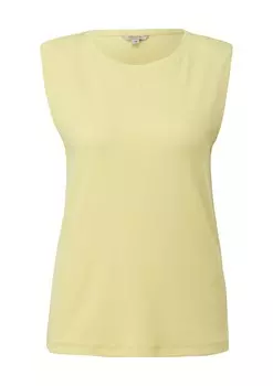 Рубашка Comma Casual Identity, желтый