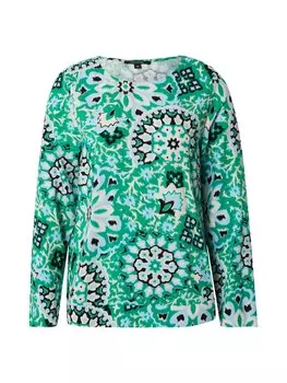 Рубашка COMMA, зеленый