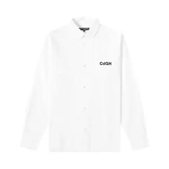 Рубашка Comme des Garons Homme Plus Letter Printed Shirt 'White', белый