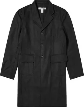 Рубашка Comme des Garçons SHIRT Work Stitch 3 Button Coat 'Black', черный