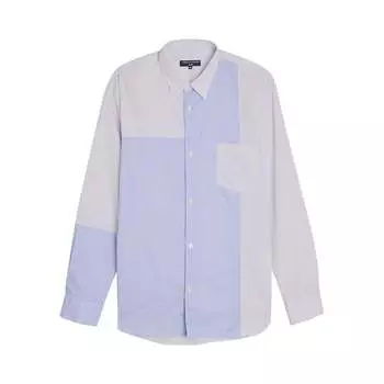 Рубашка Comme Des Garons Comme des Garons Homme Plus Stripe Garment Washed Shirt, синий
