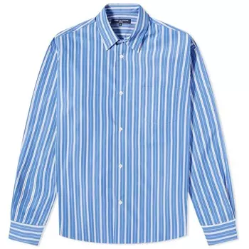 Рубашка Comme des Garons Homme Back Logo Striped Shirt