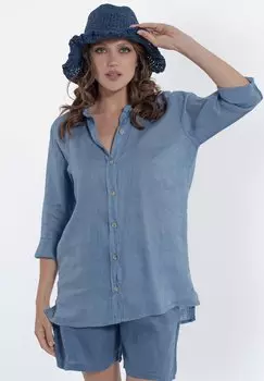 Рубашка CON COLLO ACANFORA, цвет Jeans