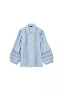 Рубашка Con Inserti Macram Calliope, цвет azzurro