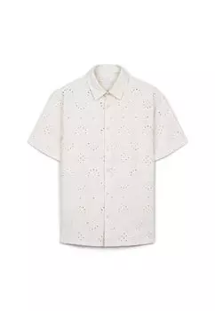 Рубашка CON RICAMI Calliope, бежевый