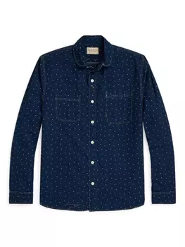Рубашка Connor Ralph Lauren RRL, синий
