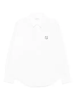 Рубашка Contour Fox Head Skate Maison Kitsun, белый