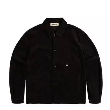 Рубашка corduroy overshirt Metalwood, черный