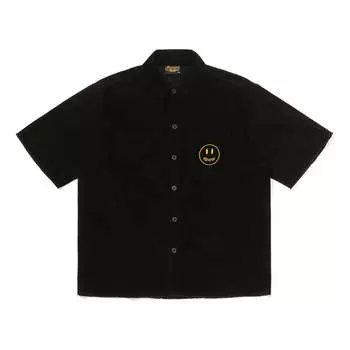 Рубашка corduroy shirt 'black' Drew House, черный