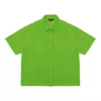 Рубашка corduroy shirt 'light green' Drew House, зеленый