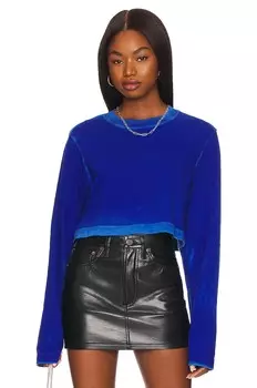 Рубашка COTTON CITIZEN The Tokyo Crop, цвет Vintage Cobalt