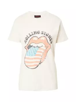 Рубашка Cotton On Rolling Stones, от белого