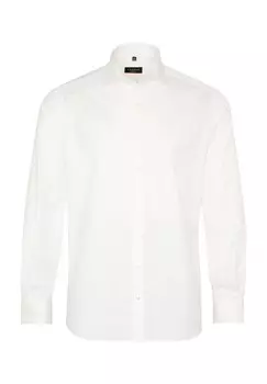 Рубашка Cover Shirt Деловая, современный крой, воротник Кент, мужская ETERNA, цвет Champagner