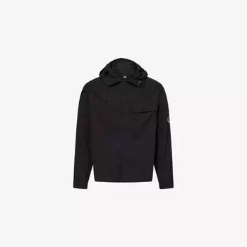 Рубашка Cp Company с капюшоном, черный