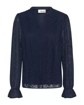 Рубашка Cream Blouse Danika, темно-синий