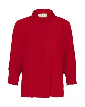 Рубашка Cream Blouse Nola, цвет ruby red
