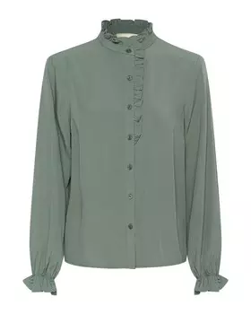 Рубашка Cream Blouse Venea, зеленый