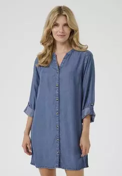 Рубашка Cream, цвет Toronto Medium Blue Denim