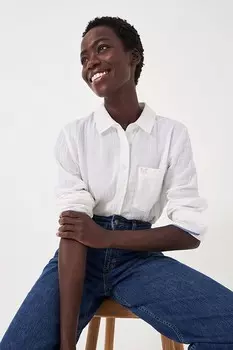 Рубашка Crew Clothing Harlie свободного кроя Crew Clothing Company, белый