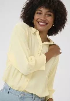 Рубашка CRNOLA Cream, светло-желтый