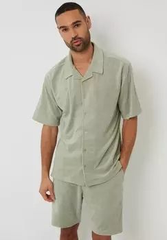 Рубашка CROFTON Threadbare, зеленый