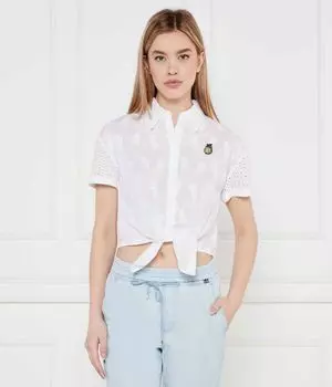 Рубашка Cropped fit Marc Cain, белый