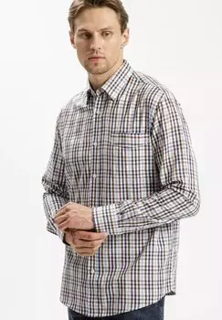 Рубашка Cross Jeans, коричневый