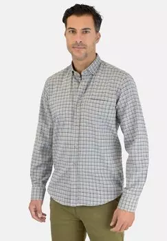 Рубашка CUADROS EMBLEMS, серый