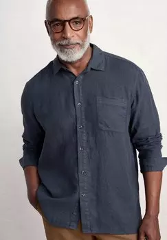Рубашка CURATOR Seasalt Cornwall, темно-синий