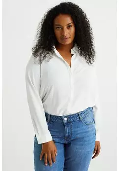 Рубашка CURVE WE Fashion, крем