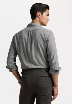 Рубашка CUSTOM FIT DOUBLE FACED SHIRT Ralph Lauren, темно-серый