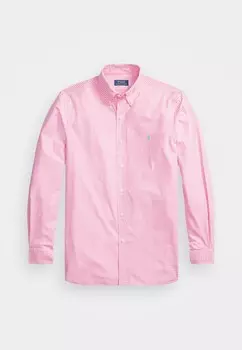 Рубашка CUSTOM FIT GINGHAM STRETCH POPLIN SHIRT Ralph Lauren, розовый