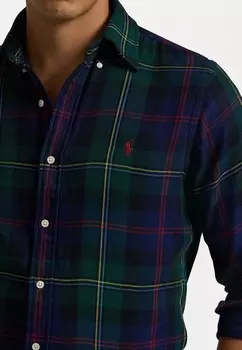 Рубашка CUSTOM FIT PLAID DOUBLE FACED SHIRT Ralph Lauren, разноцветный